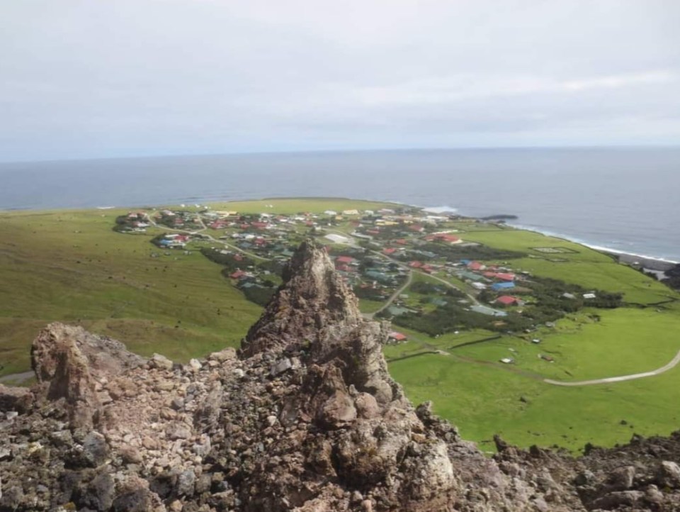 The island is 1,500 miles off the coast of South Africa