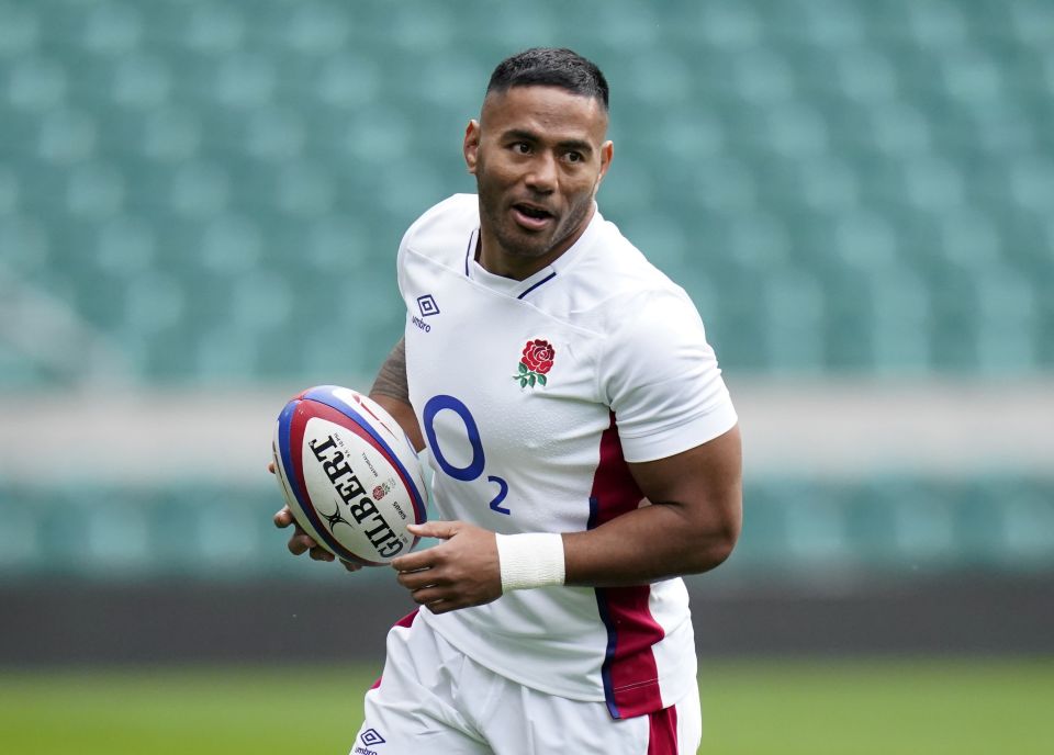 Manu Tuilagi of England