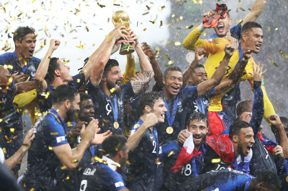 France won the 2018 World Cup in Russia