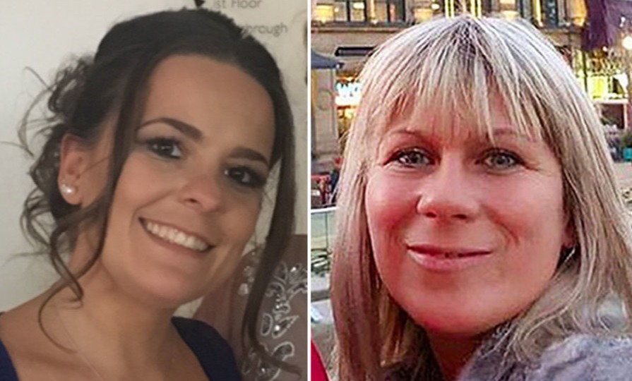 Kelly Brewster, 32, and Angelika Klis, 39