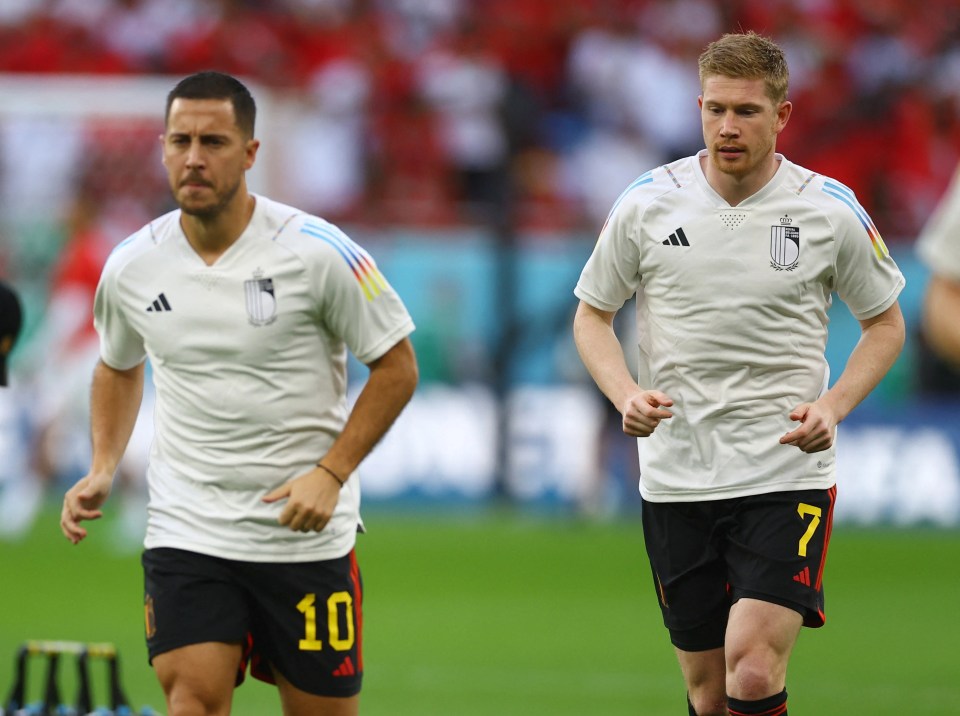 Reports alleged Eden Hazard, Kevin De Bruyne and Jan Vertonghen had to be separated from each other