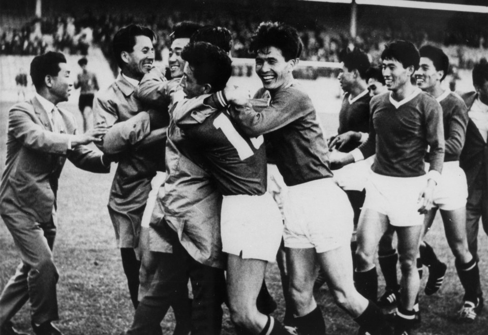 North Korea won the game in Middlesbrough 1-0 – reaching the quarter finals of the World Cup