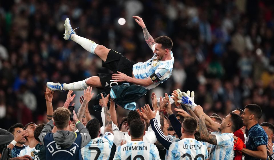 Despite Messi winning the Golden Ball award, Argentina lost 1-0 to Germany in the 2014 World Cup final