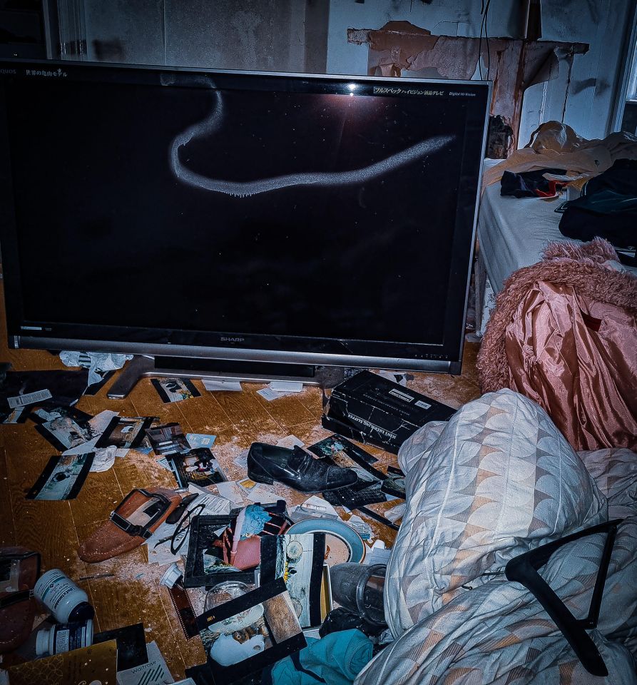 Certain expensive items such as a TV remain untouched