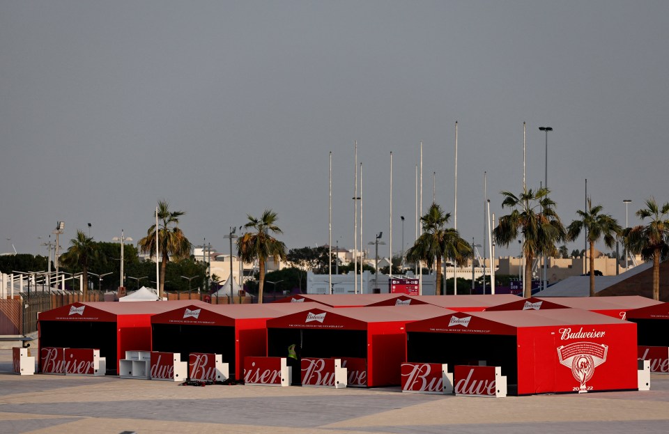 Fans are set for a dry World Cup with not a drop to be had at stadiums