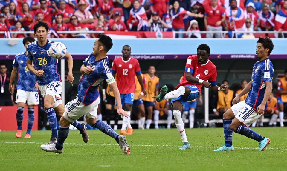 Keysher Fuller curled in to grab Costa Rica's winner