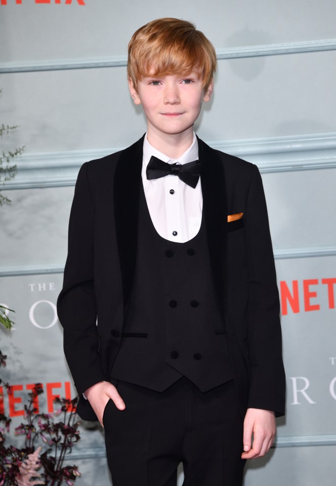 Will Powell plays a young Prince Harry in the show