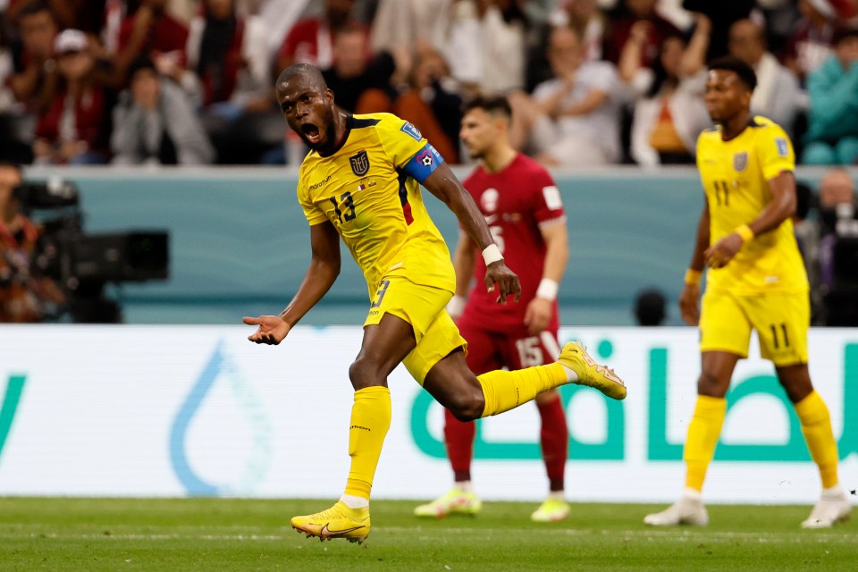 The former West Ham man was the star of the show in the World Cup opener