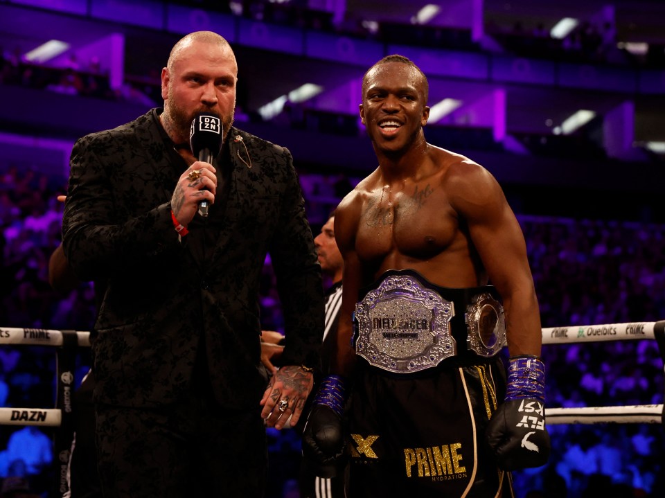 KSI won two fights in one night in his boxing return