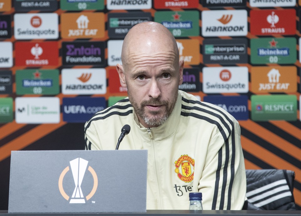 Erik ten Hag has only given Wan-Bissaka a handful of minutes of playing time