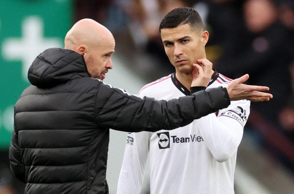 Erik ten Hag was publicly criticised by Cristiano Ronaldo in the Piers Morgan interview