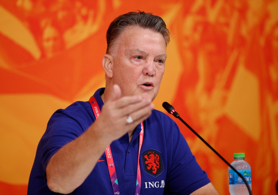 Louis van Gaal is the oldest manager in Qatar