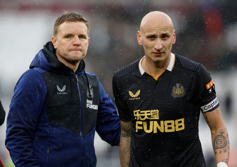 Eddie Howe is a fan of Shelvey's game