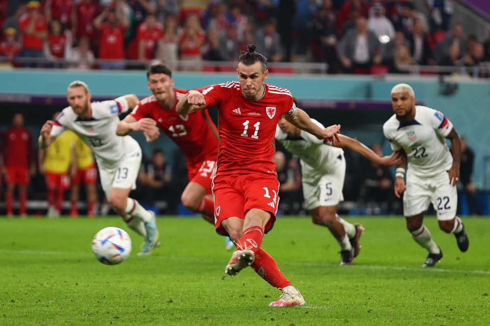 Bale scored from the penalty spot after Timothy Weah had given the US the lead