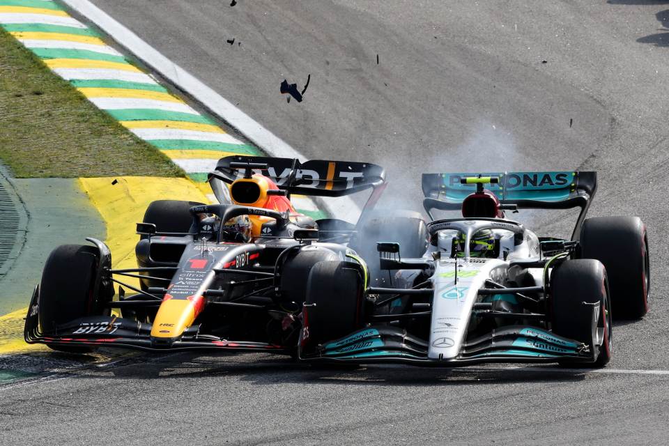 Verstappen and Hamilton's rivalry returned to the forefront in Brazil after the two collided again