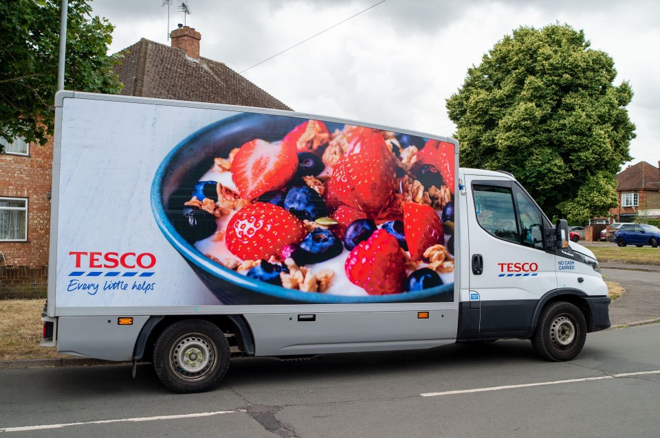 Customers were left queueing for over an hour to get their Christmas delivery slots