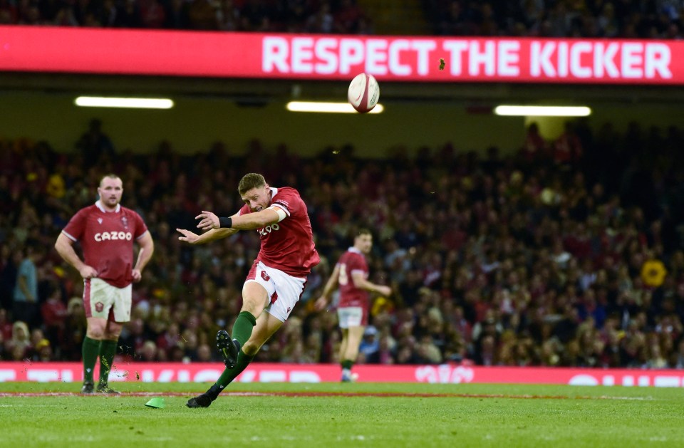 Rhys Priestland was on target with his kicking.