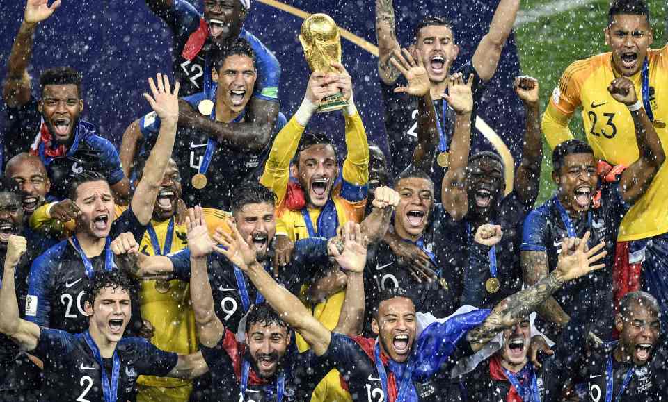 France won the 2018 World Cup... and are backed by many to retain their crown