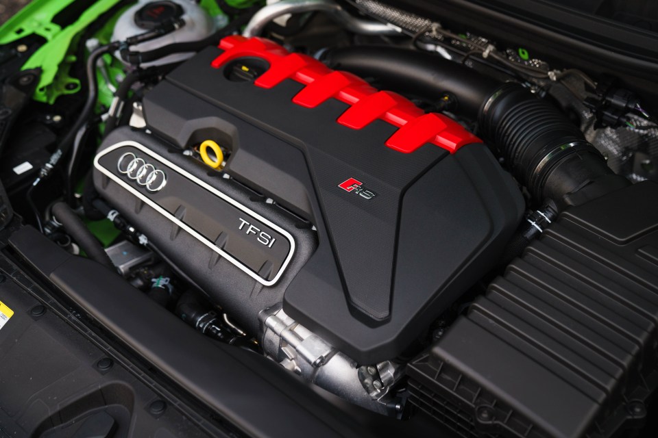 Audi’s turbo five-cylinder engine is one of the best sounding on sale today