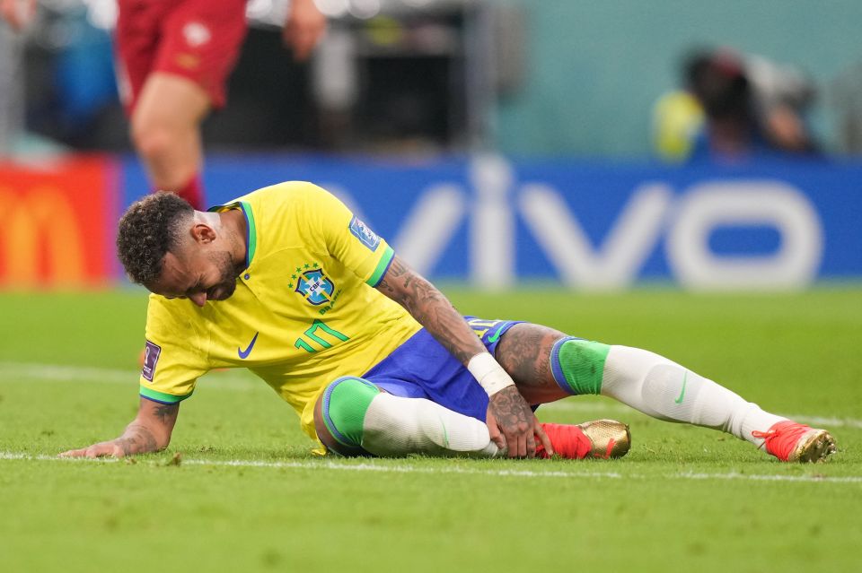 Neymar is currently not playing for Brazil