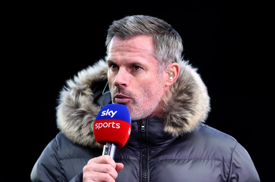 Jamie Carragher blasted the Portuguese forward for the interview