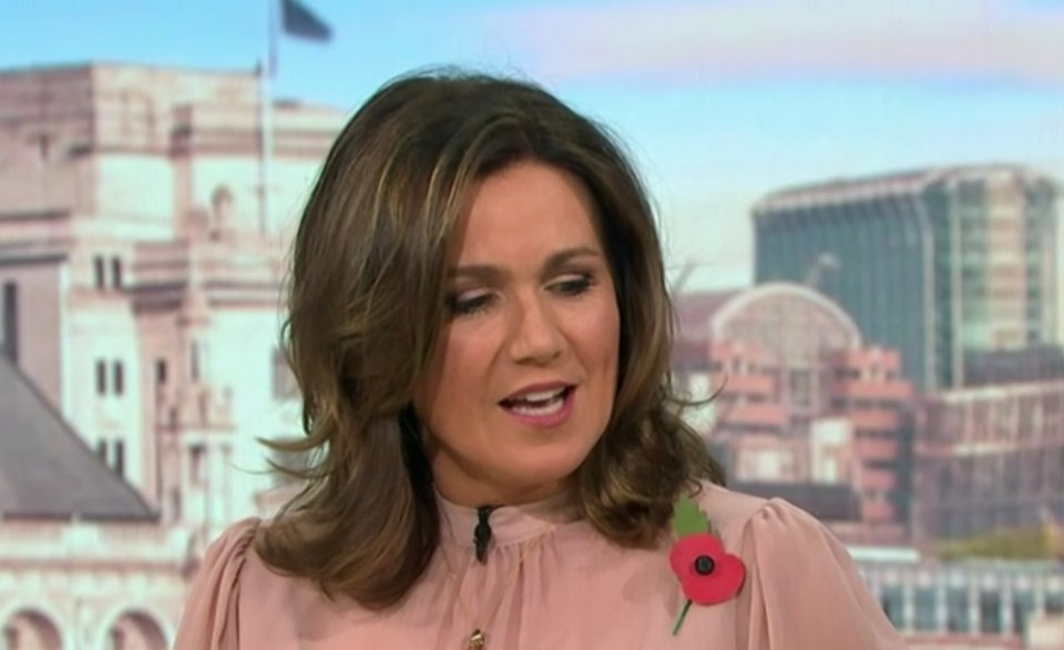 Good Morning Britain anchor Susanna Reid was hailed a 'legend' by viewers