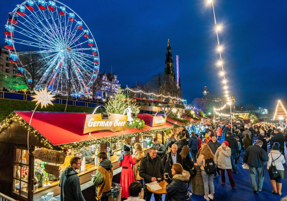 Edinburgh Christmas Markets are back and they're bigger than ever