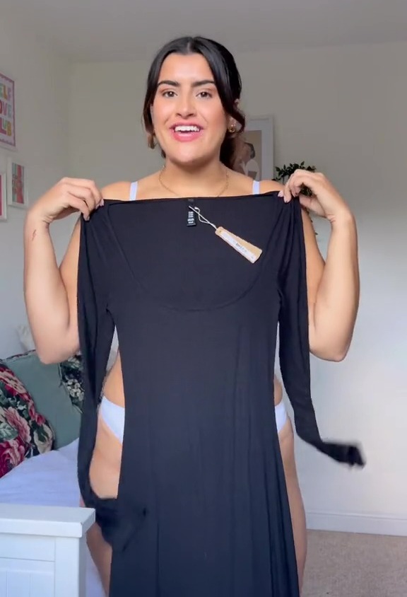 Rosie took to TikTok to share her mini shopping haul