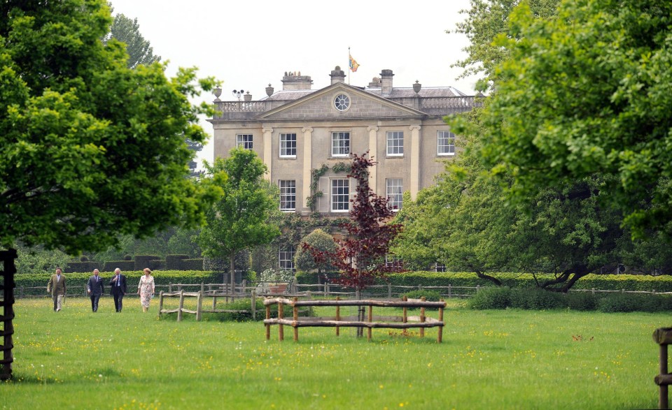 Members of the public are able to visit the gardens on organised tours