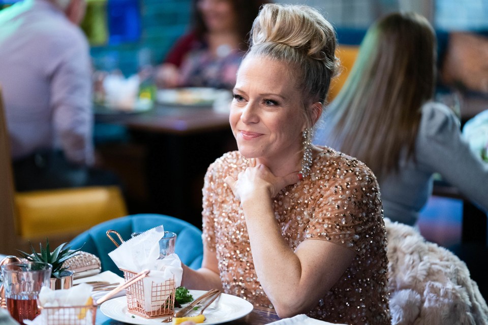 Kellie Bright spoke about Linda Carter's future in the Square ahead of Mick's exit