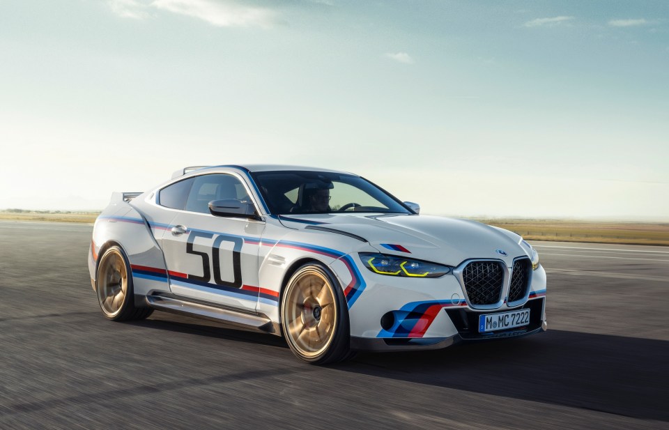 BMW has revealed this stunning creation for its M division's 50th birthday