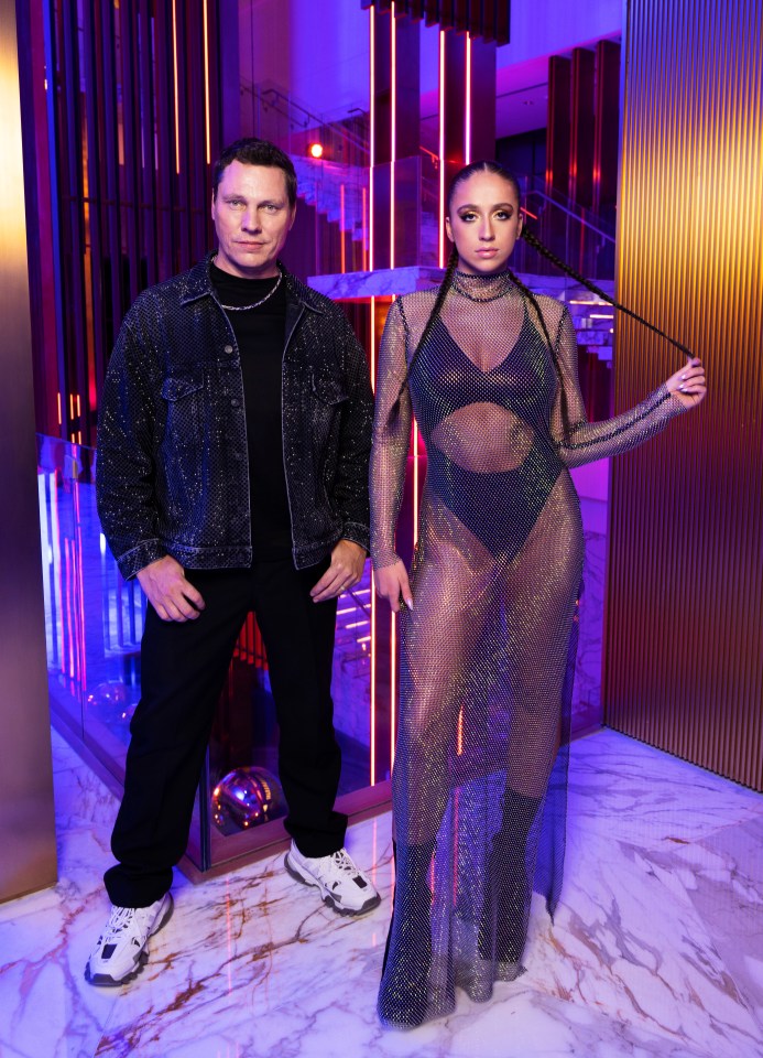 Tiësto and Tate McRae have taken over Dubai's latest ridiculously luxurious hotel, Atlantis The Royal, for the music video of their new single