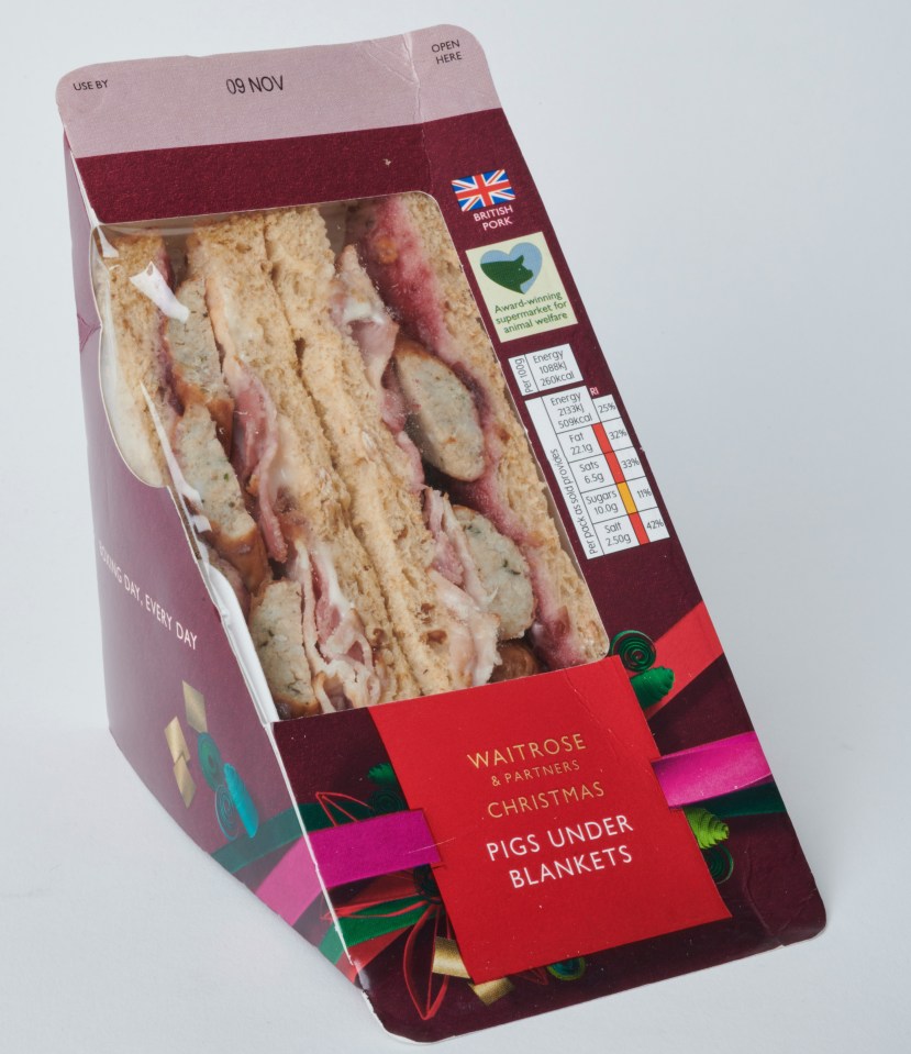 These Waitrose sandwiches were available last year too