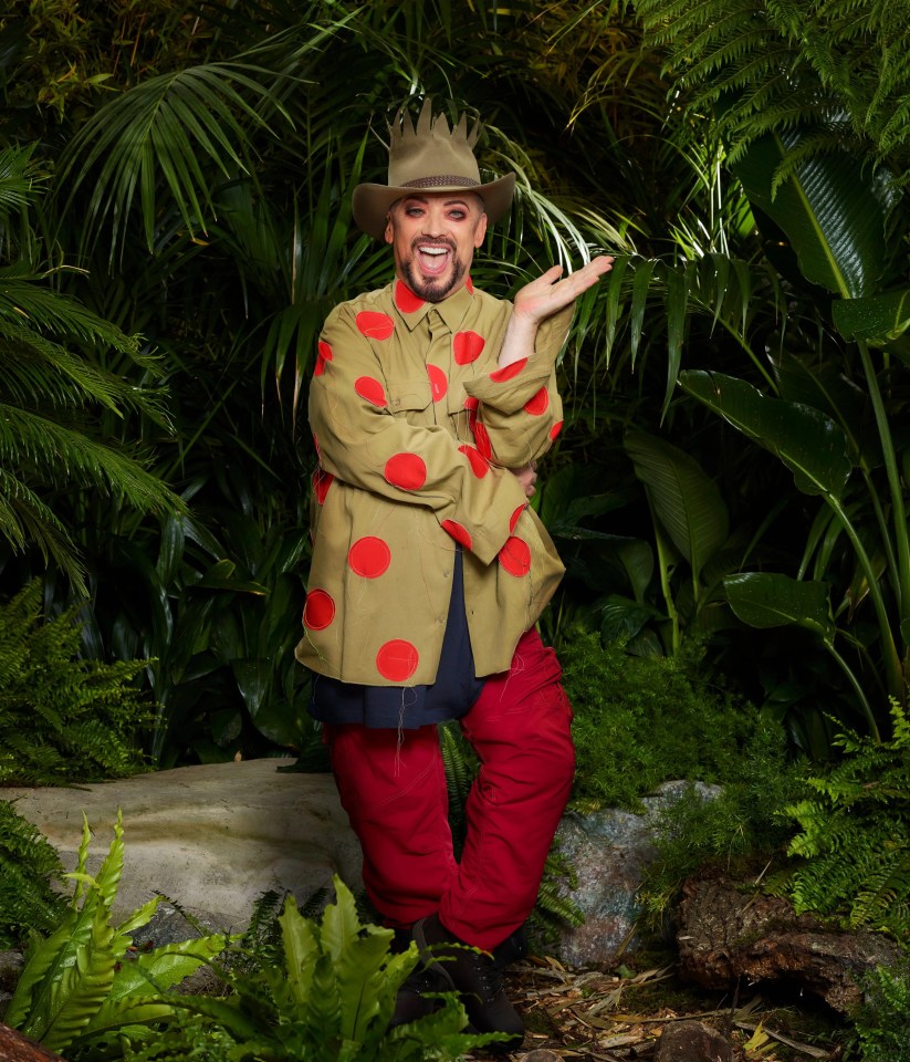 Boy George revealed that he intends to regularly take himself away from the other stars on I'm A Celeb