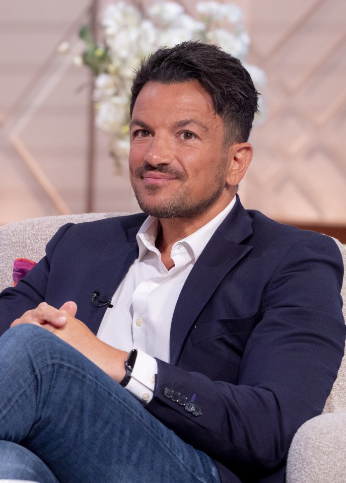 Peter Andre told his daughter Princess off as she advertised dresses on Instagram