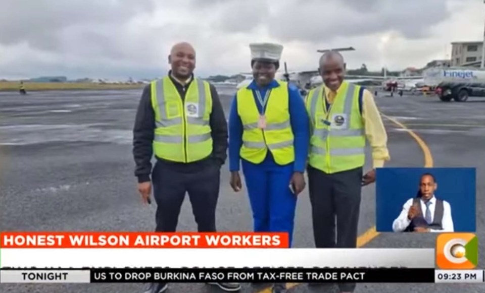 Reports suggest that two airport workers and a policewoman (pictured) had found the bag and screened it for explosives before the owner was contacted