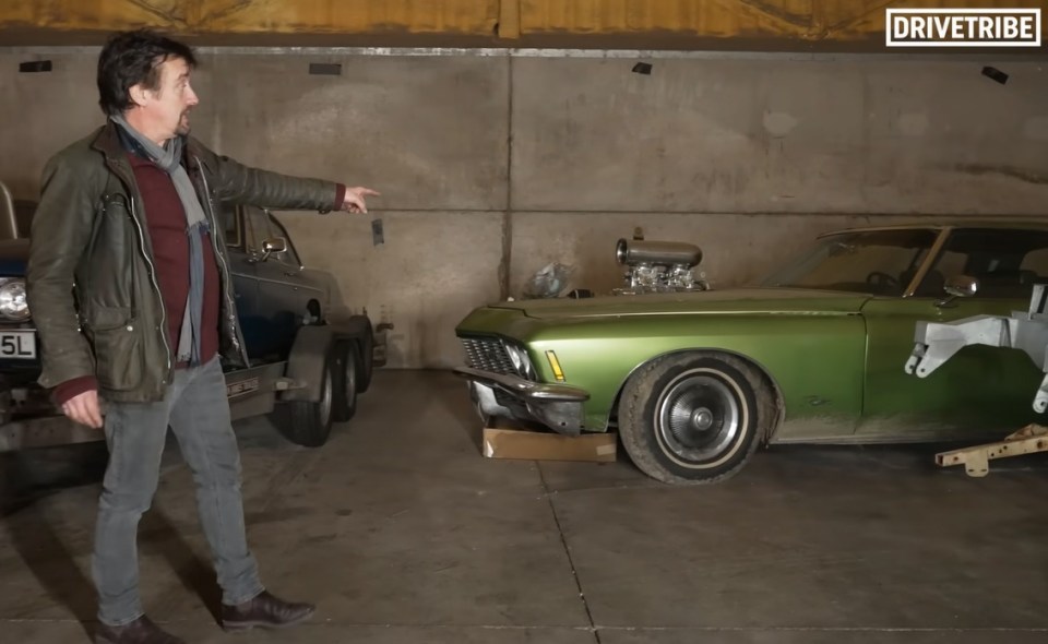 Richard kept his 1972 Buick Riviera which appeared in an episode of The Grand Tour