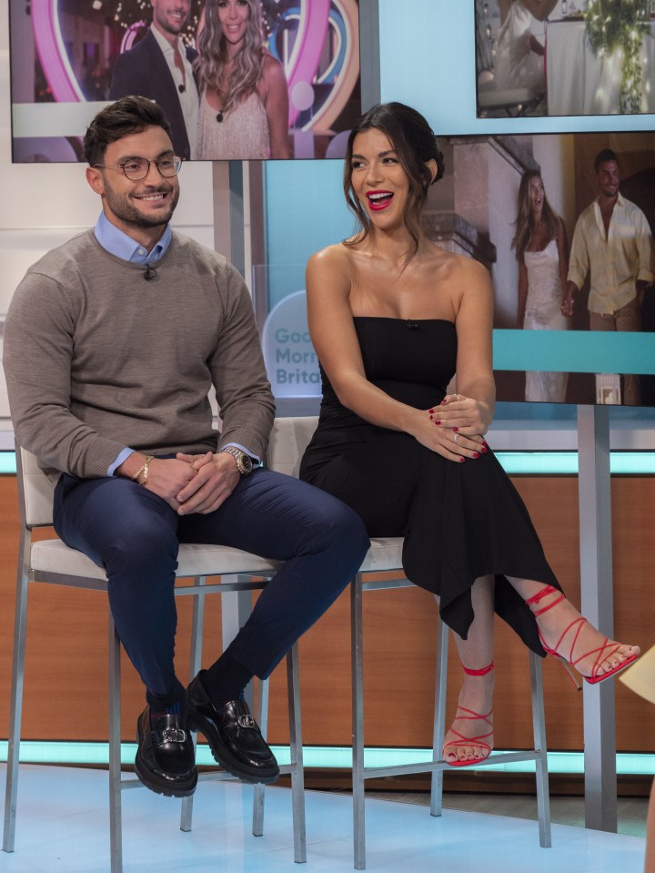 Davide and Ekin-Su met on Love Island and star in their own show Homecomings on Monday night on ITV2