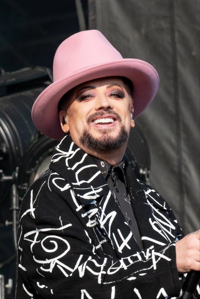 Boy George served time in prison during the late noughties