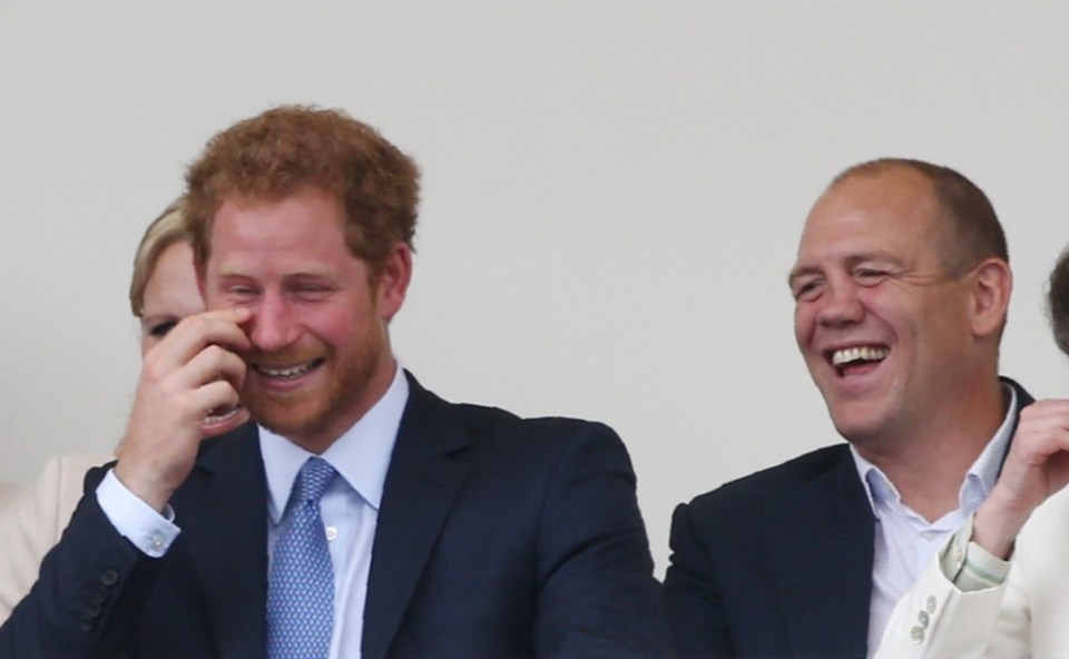 Mike revealed a joke text conversation with Prince Harry