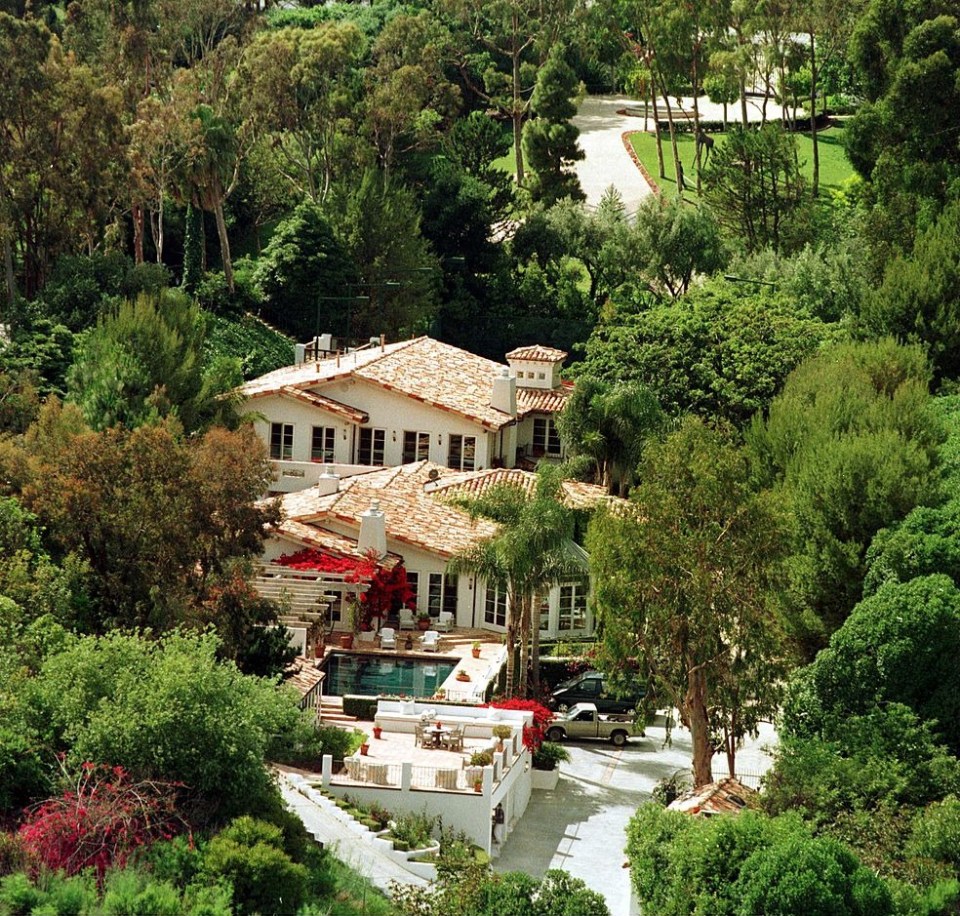 Dodi's Malibu mansion in California