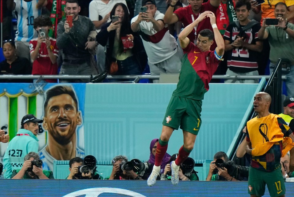 Ronaldo rises to the moment as 'Messi' smiles in the background