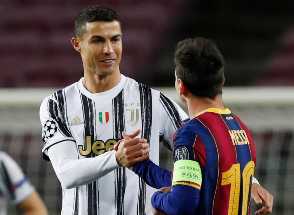 Ronaldo says he has a great respect for Messi