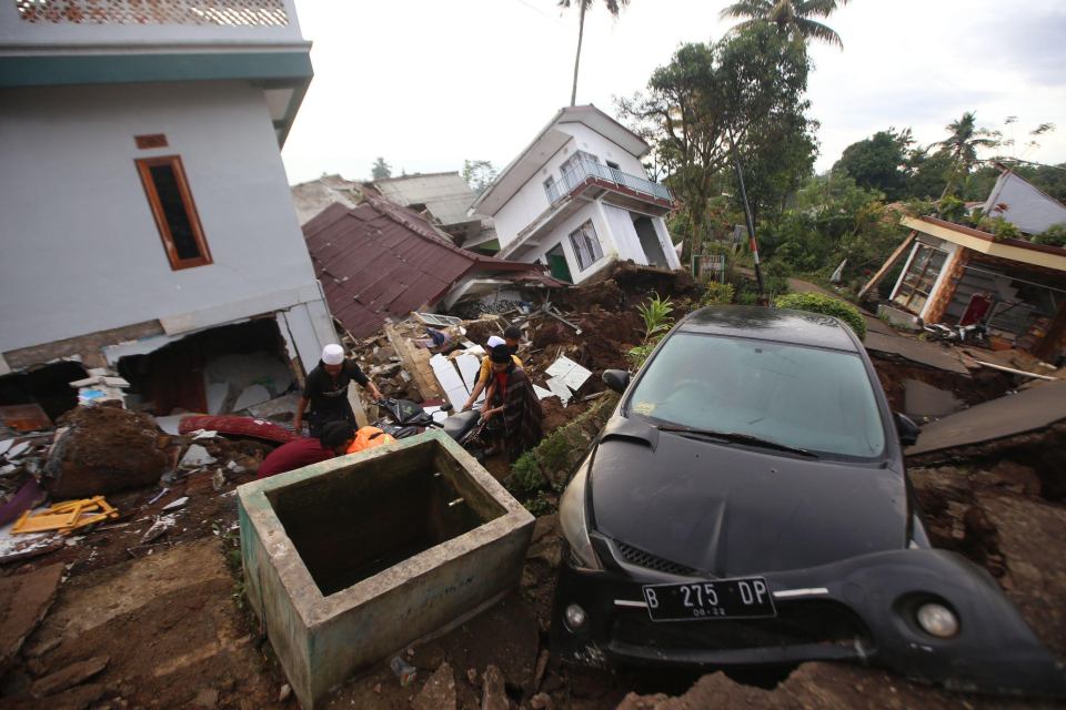 The quake caused significant damage to the town of Cianjur