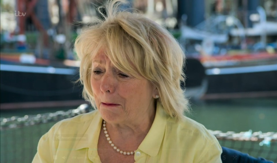 Alison Steadman broke down in tears as she discovered her dad was adopted