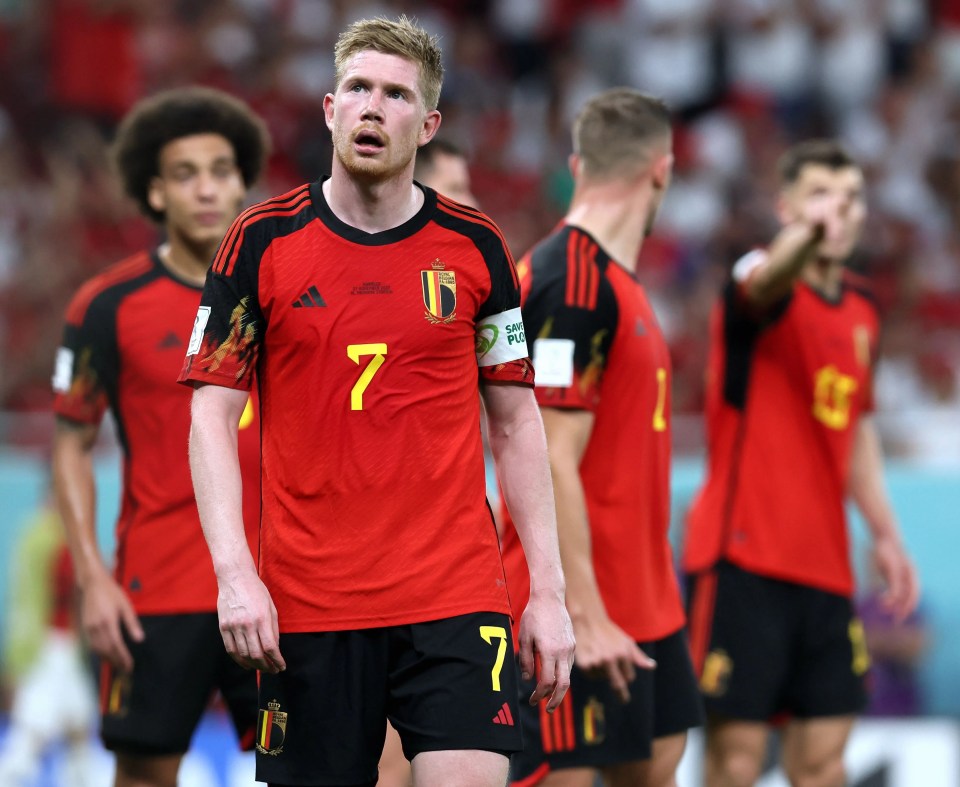 Kevin de Bruyne knows his country are at risk of going out early