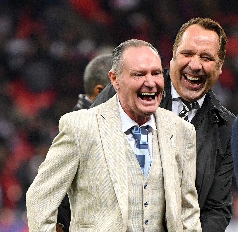 Paul Gascoigne and David Seaman could have been the Ant & Dec of angling