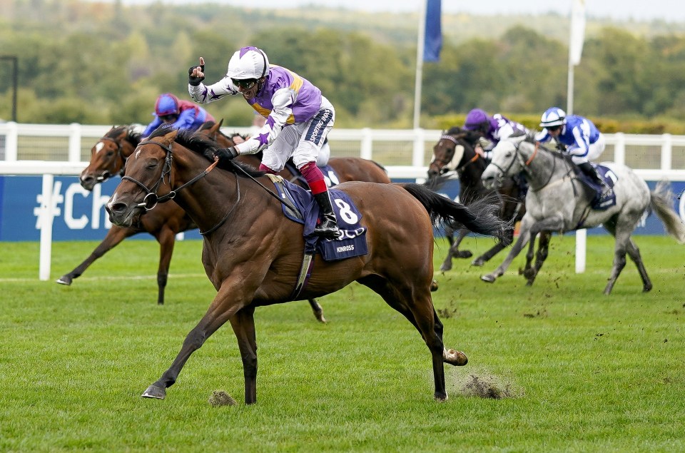 Kinross completed a four-timer at Ascot last month