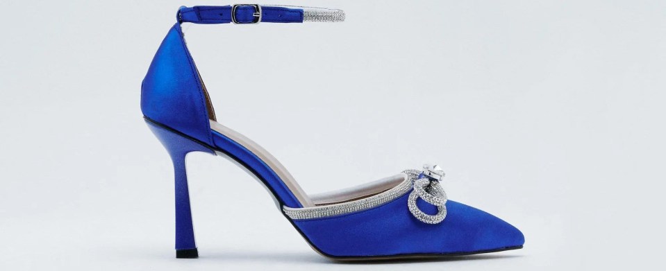 But these blue heels are just £59 at Nasty Gal