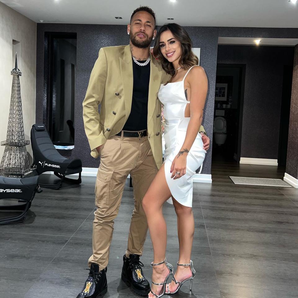 Bruna split from Brazilian footballer Neymar, 30, in August - who is expected to play for his country in their first World Cup Group G match against Serbia